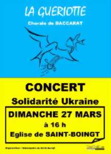 photo CONCERT SOLIDARITÉ UKRAINE