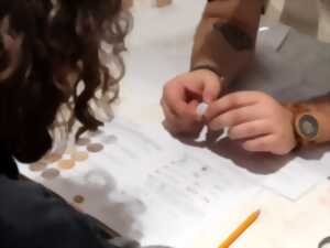 photo Atelier numismatique, au musée gallo-romain