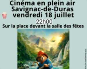 photo Cinéma en plein air à Savignac de Duras Paddington au Pérou