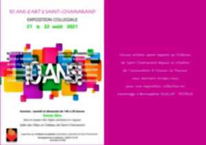 photo Exposition 10 ans d'Art à Saint Chamarand