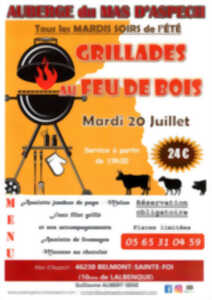 photo Repas Grillades au Feu de Bois