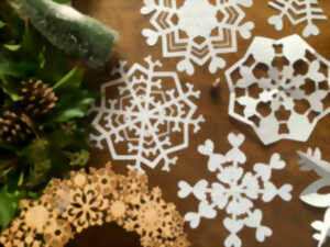 Atelier de Noël : Flocon de neige en papier (à partir de 7 ans)