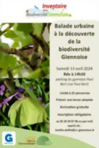 Balade urbaine à la découverte de la biodiversité Giennoise
