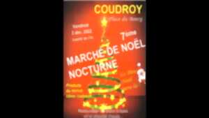 Marché de Noël nocturne