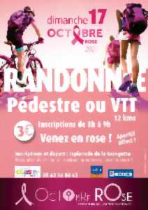 photo RANDONNÉE PÉDESTRE OU VTT OCTOBRE ROSE À LOMBEZ