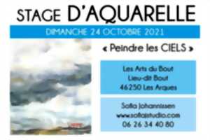 photo Stages d'Aquarelle Avec Sofia Johannissen