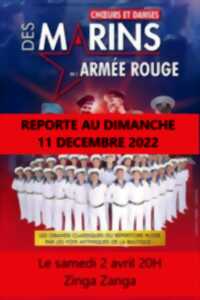 photo CHOEURS ET DANSES DES MARINS DE L'ARMEE ROUGE - REPORTÉ