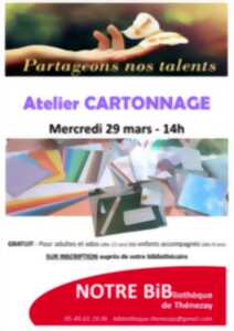 Atelier cartonnage