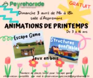 photo Animations de printemps