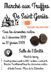 photo Marché aux truffes de Saint-Geniès
