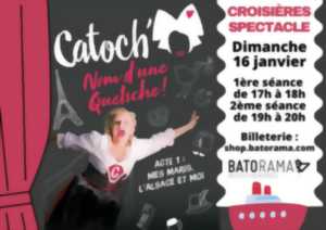 photo Des croisières spectacle avec le one woman show de Catoch’