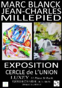 photo Exposition de peinture Marc Blanck et Jean-Charles Millepied