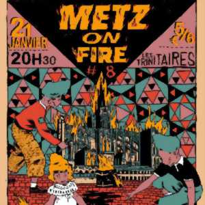 photo CONCERT - METZ ON FIRE