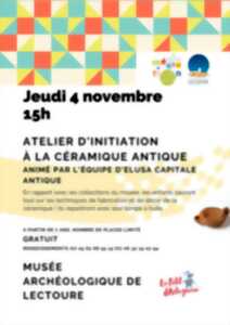 photo ATELIER D'INITIATION A LA CERAMIQUE ANTIQUE