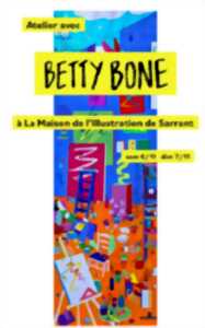 photo ATELIER AVEC BETTY BONE ILLUSTRATRICE D'HONNEUR DES ESTIVALES