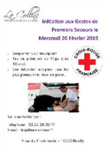 photo Initiation aux Gestes de Premiers Secours