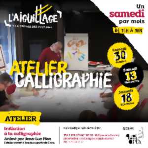 photo Atelier calligraphie à l'Aiguillage