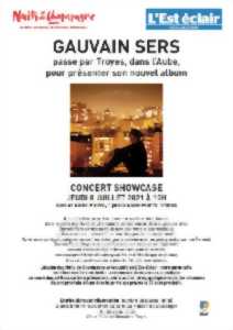 Gauvain Sers en showcase