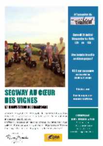 photo Segway au coeur des vignes avec le Champagne Rémy Massin