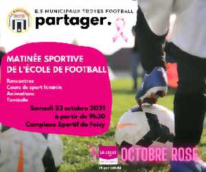 photo Octobre rose - Matinée sportive de l'école de Football