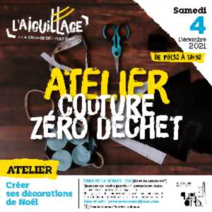 photo Atelier couture zéro déchet à l'Aiguillage