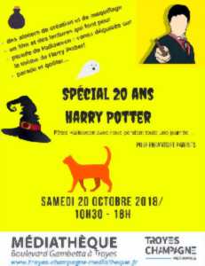 photo Fête Halloween avec Harry Potter !