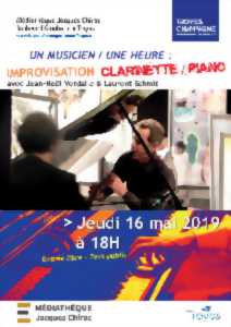 photo Un musicien, une heure : Clarinette et piano