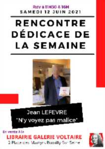 photo Librairie Galerie Voltaire - Auteur : Jean Lefèvre