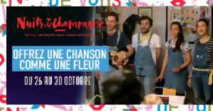photo Festival Nuits de Champagne - Offrez une chanson comme une fleur