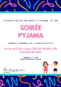 photo Soirée pyjama - Bibliothèque municipale de Villenauxe-la-Grande