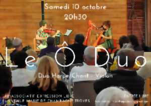 photo Le Ô Duo : Duo Harpe/Chant - Violon
