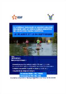 Initiation au paddle