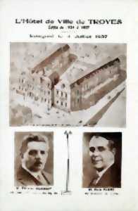Conférence : La reconstruction de l’Hôtel de Ville de Troyes (1933-1937)