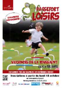 photo Passeport Loisirs - Toussaint 2020