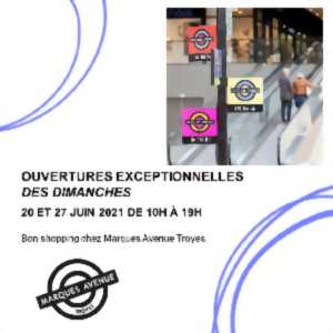 photo Ouvertures exceptionnelles - Marques Avenue Troyes