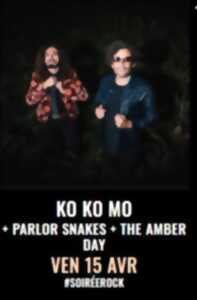 photo KO KO MO + PARLOR SNAKES + THE AMBER DAY // SALLE DIFF'ART