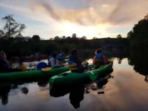 Balade nocturne en canoë-kayak avec un guide nature