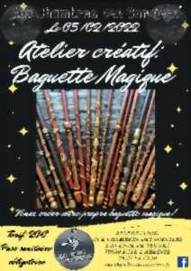 photo Atelier - Je crée ma baguette magique