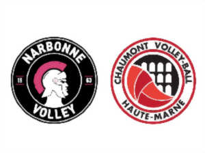 photo VOLLEY-BALL : NARBONNE VOLLEY / CHAUMONT