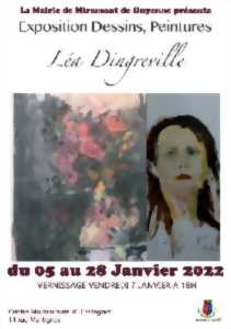 photo REPORTÉE - Exposition de peinture - Léa Dingreville