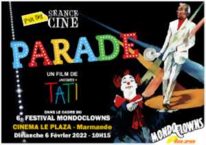 photo Festival Mondoclowns - P'tit Déj Séance Ciné avec Parade, un film de Jacques Tati