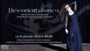 photo Des·orientalisme·s - Danse & Calligraphie
