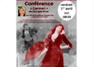 photo Conférence : Carmen de Georges Bizet