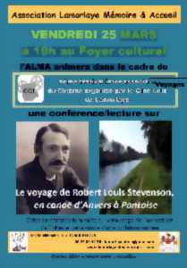 photo Conférence « D’Anvers à Conflans-Sainte-Honorine en canoë avec Robert Louis Stevenson »