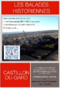 Conférence en plein air à Castillon du Gard