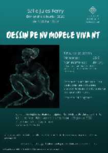 photo Atelier dessin de nu avec modèle vivant