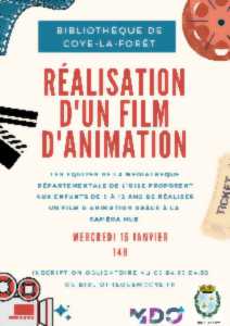 photo Réalisation d'un film d'animation à la médiathèque de Coye-la-Forêt