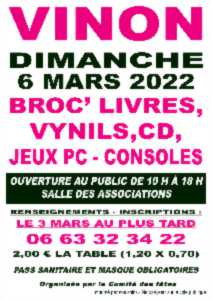 photo Brocante de livres, CD et disques