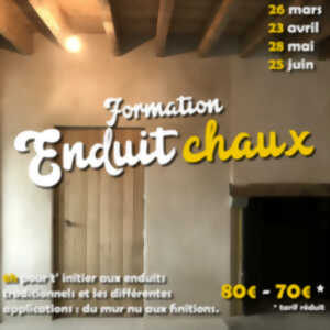 photo FORMATION ENDUIT CHAUX BY WOODS FACTORY