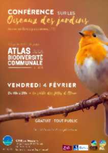 photo CONFERENCE SUR LES OISEAUX DES JARDINS